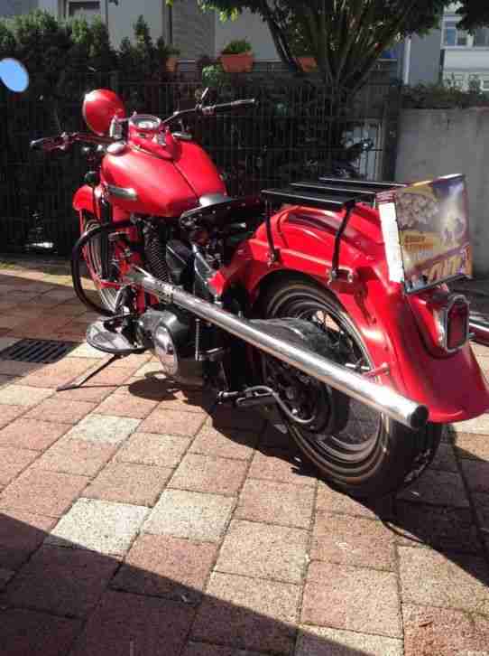 Harley Davidson Custom Bike Knucklehead
