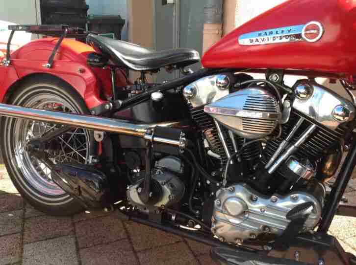 Harley Davidson Custom Bike Knucklehead