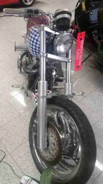 Harley Davidson Custom Drag Bike (Street) HPU Rahmen - 2130 cm³ !!!FAST!!!