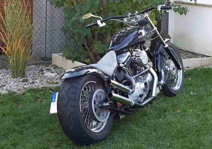 Harley-Davidson Custom Fat 200er im Starrrahmen
