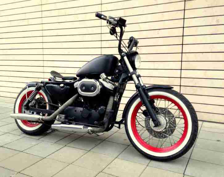 !!! Harley-Davidson Custom Oldschool Bobber Sportster !!!