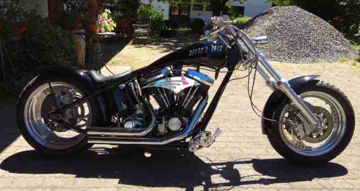 Harley Davidson Custom Starrahmen Neuaufbau
