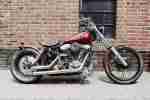 Harley Davidson Custom Umbau FXWG Wide Glide