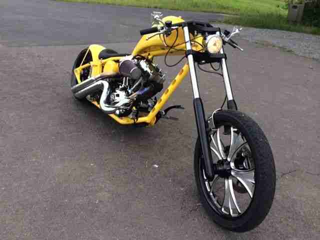 Harley Davidson Custombike Softail Highnecker kein Bobber
