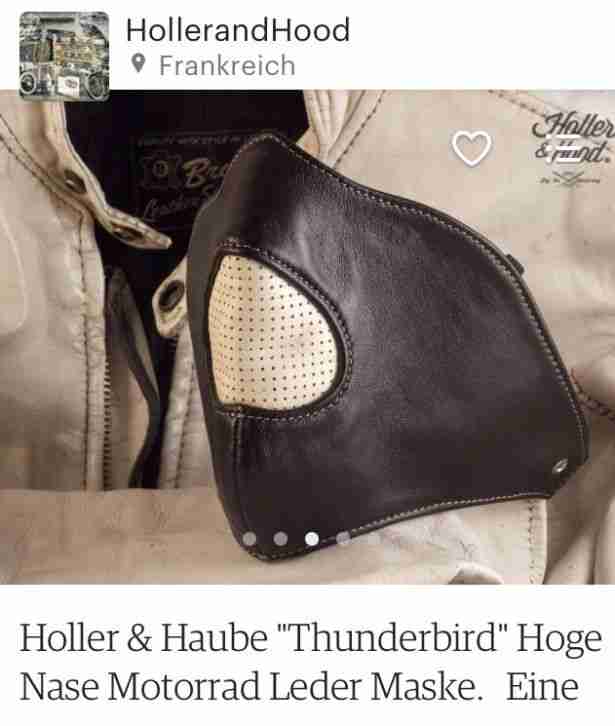 Harley Davidson/Damenmaske fürs Bike ???? Medium Größe