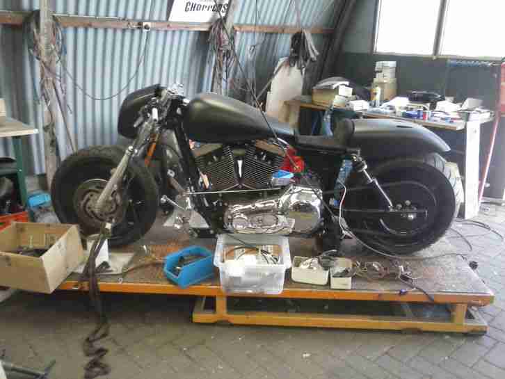 Harley Davidson Dyna Customprojekt mit 240ger