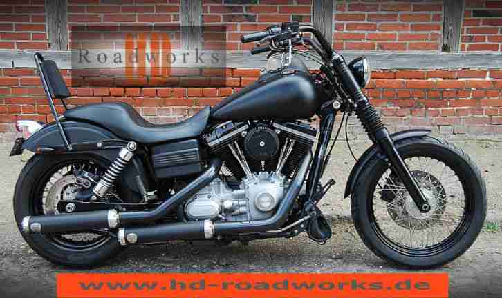 Harley Davidson Dyna Street Bob FXDB 1. Hand 09er