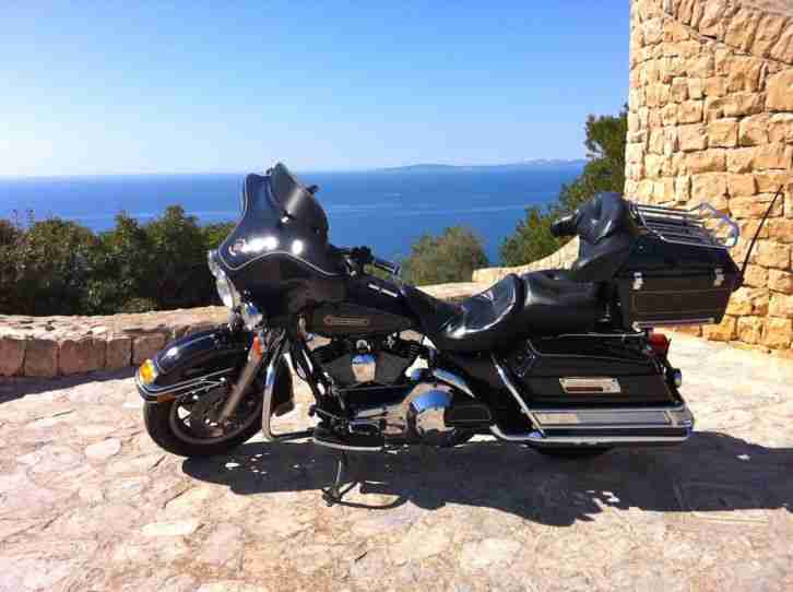 Harley Davidson E-Glide, Bj.99, Twin Cam mit S&S Vergaser