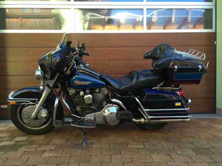 Harley Davidson E-Glide mit Penzl Auspuff - EVOLUTION !!!