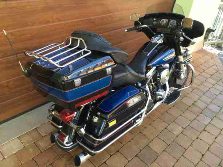 Harley Davidson E-Glide mit Penzl Auspuff - EVOLUTION !!!