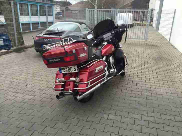 Harley Davidson E-Glide mit Spezial Auspuff - EVOLUTION !!!