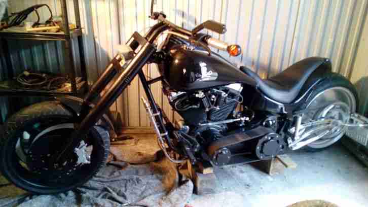 Harley Davidson Einzelstück S&S RSV T Bike Motorrad Sport Motorcycles Dragstyle