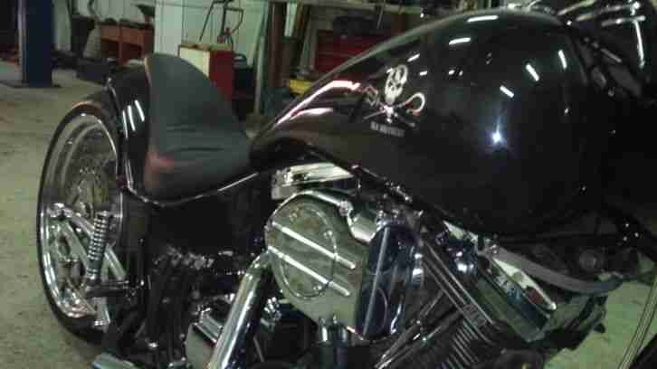 Harley Davidson Einzelstück S&S Rev T. Custom Bike Motorrad Motorcycles Dragstyl