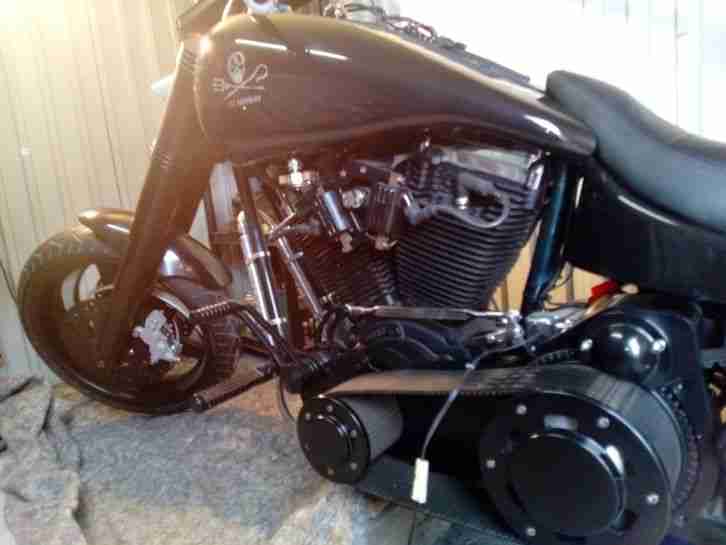Harley Davidson Einzelstück S&S Rev T. Custom Bike Motorrad Motorcycles Dragstyl