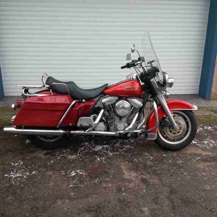 Harley Davidson Evolution FLHS Road King - 160.000km , aber schönes Bike !