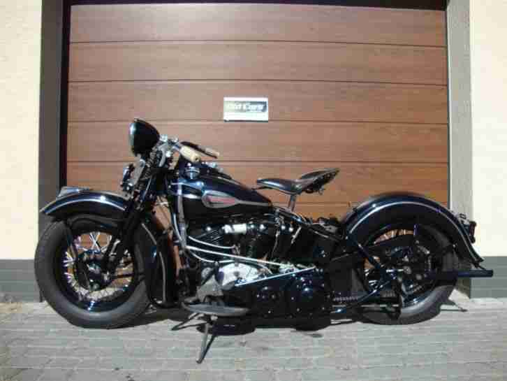 Harley Davidson FL Knucklehead 1942 baujahr