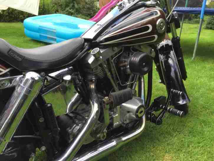 Harley-Davidson FL Shovelhead, Big Twin, 1971, Matching Numbers, TÜV neu