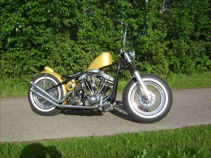 Harley Davidson FLH 1200 1971 bobber chopper custom