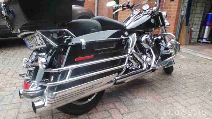 Harley Davidson FLHP 103, Road King Police schwarz Bj.2012