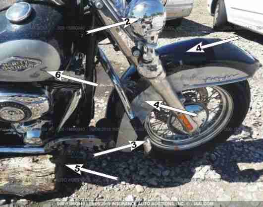 Harley Davidson FLSTC-2012-1690cm³-9.260mi-Softail Heritage Classic-USA Import-