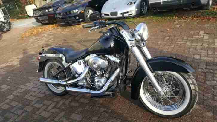 Harley Davidson FLSTC BJ 2006 Softail Classic,Reifen+inspektion neu Top, Umbau