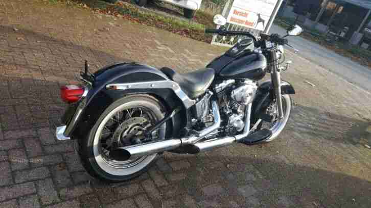 Harley Davidson FLSTC BJ 2006 Softail Classic,Reifen+inspektion neu Top, Umbau