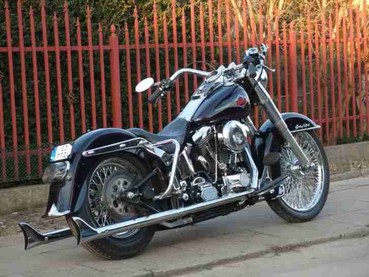 Harley Davidson FLSTC Heritage Softail Classic EVO 1999 Evolution Mexican Cholo