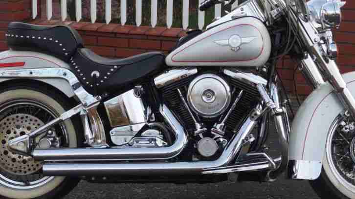 Harley Davidson FLSTN 1994 Special Nostalgia Heritage Softail Classic Cow Glide