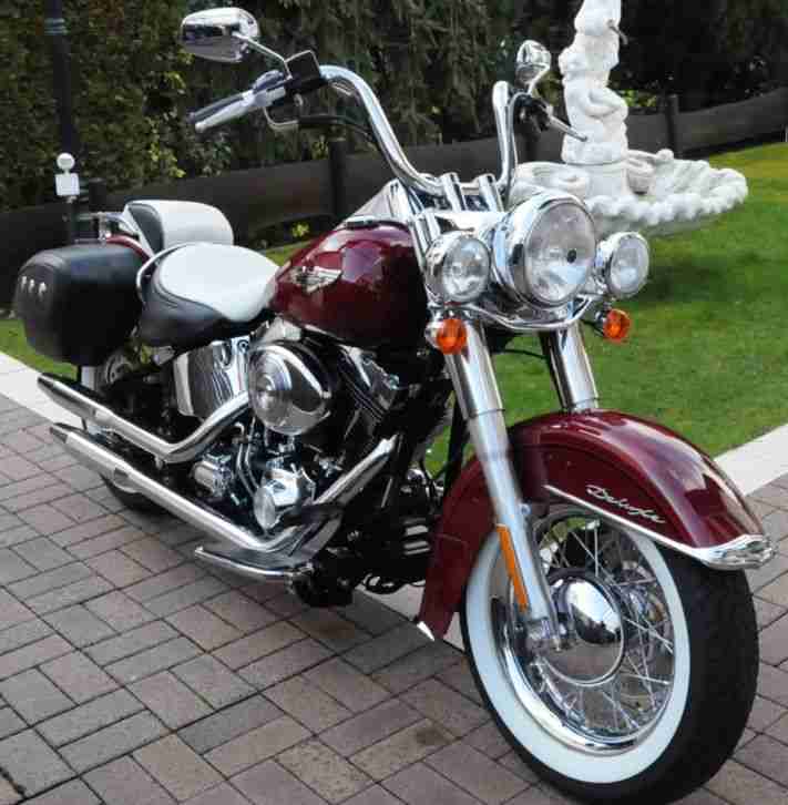 Harley Davidson FLSTNI Softail Deluxe 2006 Deutsche Auslieferung und 1. Hand !