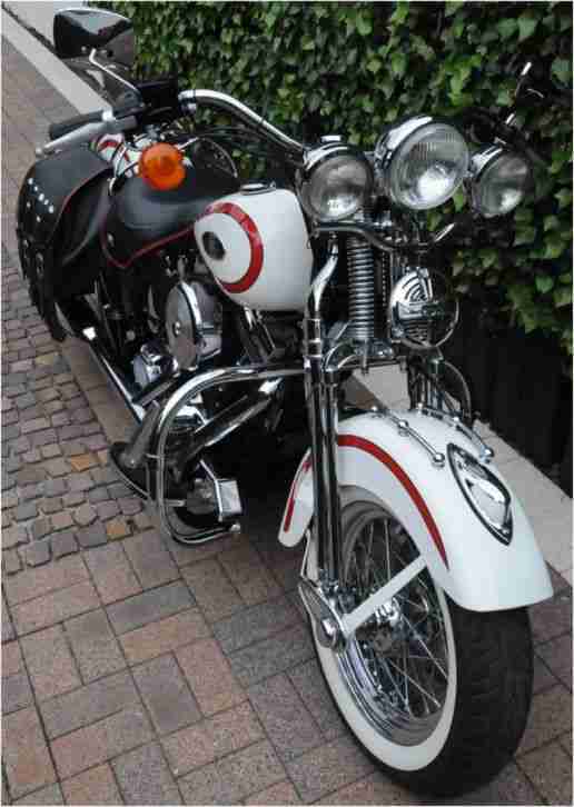 Harley Davidson FLSTS Heritage-Springer Classic 1997 aus 1.Hand, 14.073 km !