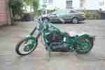 Harley Davidson FXST Softail Funky Green