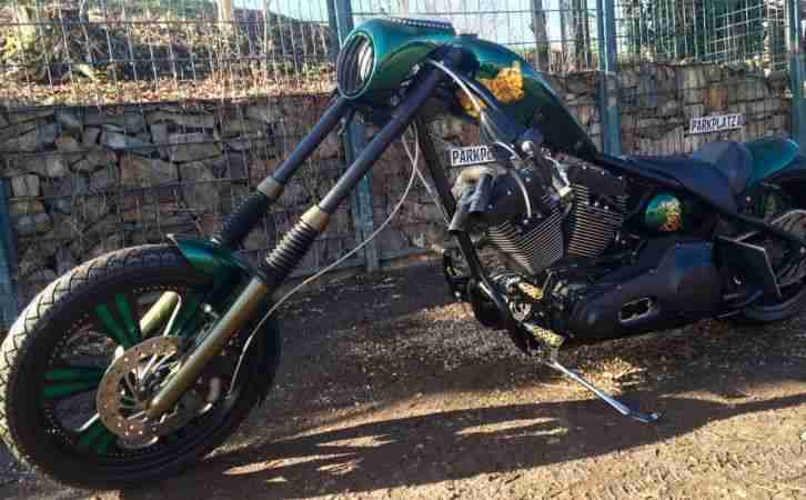 Harley-Davidson FXST Softail HIGHNECK Chopper JESSE JAMES