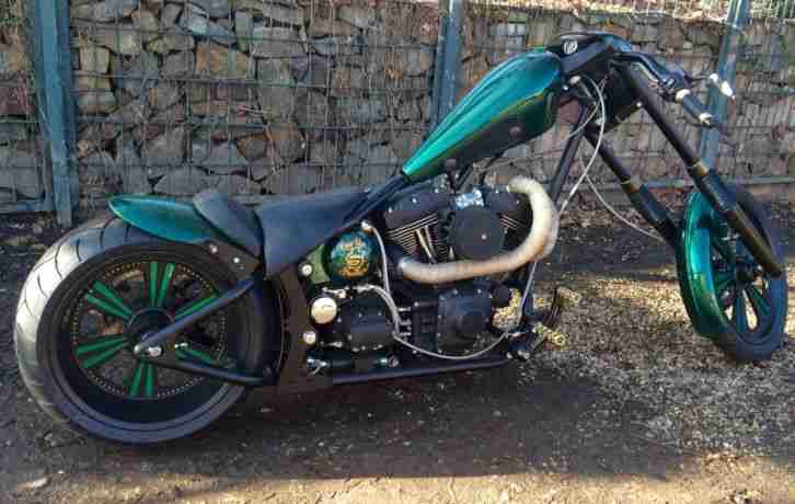 Harley-Davidson FXST Softail HIGHNECK Chopper JESSE JAMES