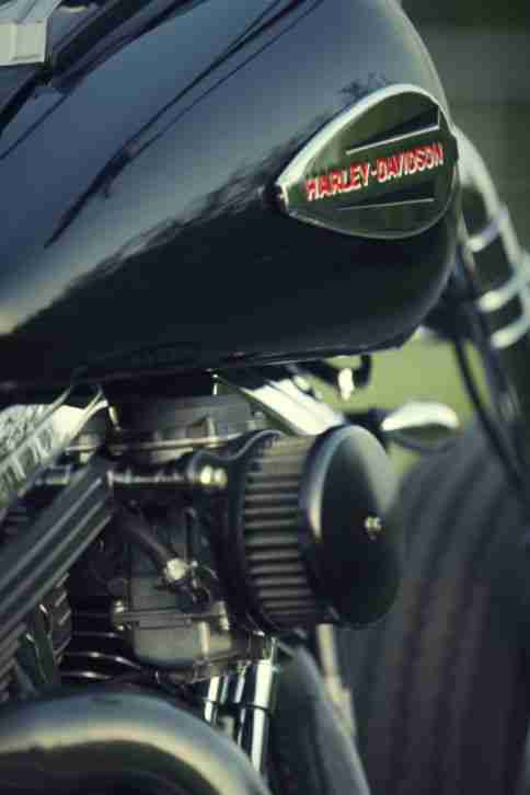 Harley Davidson FXST Softail Springer Bobber EVO mit Dynojet TOP