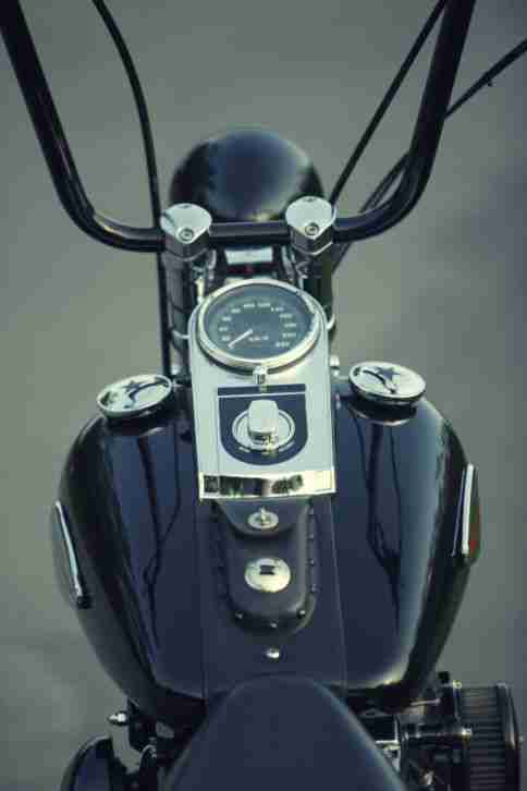 Harley Davidson FXST Softail Springer Bobber EVO mit Dynojet TOP