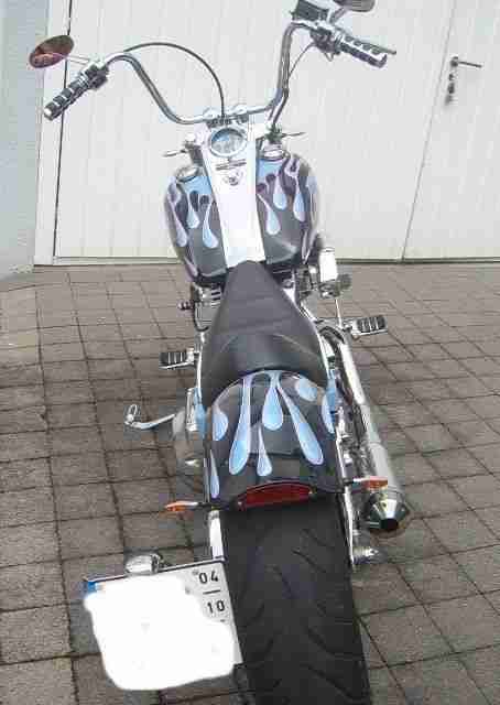 Harley Davidson FXST Softtail Costum EVO Umbau