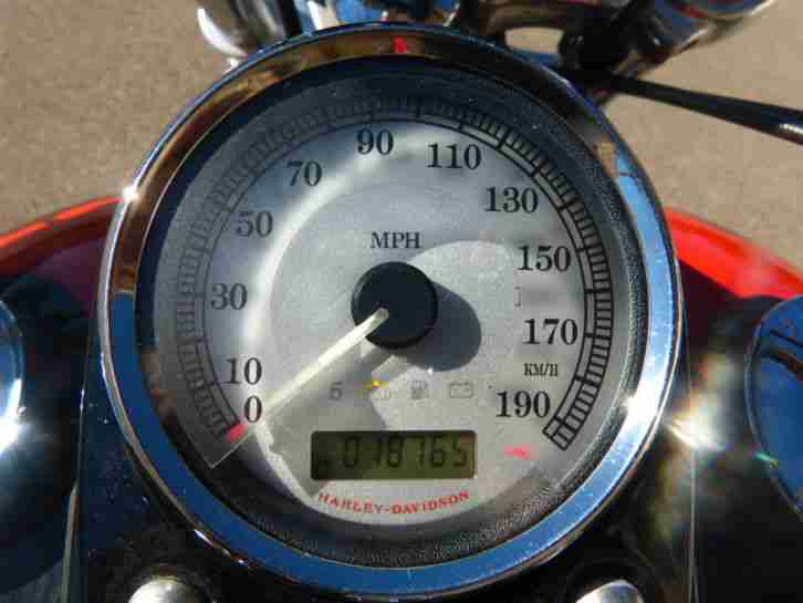 Harley-Davidson FXWDG Wide Glide Flames 2011