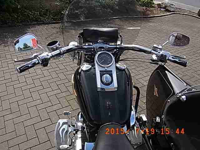 Harley Davidson Fat Boy 15th mit Beiwagen Anniversary Sondermodell 2005