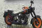 Harley Davidson Fat Boy BJ 2002 Umbau Winter