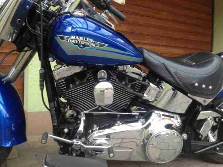 Harley Davidson Fat Boy FLSTF 2009 mit 1580ccm 96cui 6-Gang