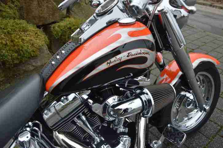 Harley Davidson Fat Boy FLSTF Penzl Airbrush