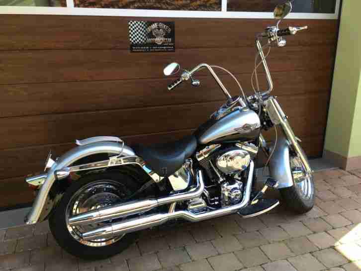 Harley Davidson Fat Boy FLSTFI Anniversary 2003 mit vielen Extras !!