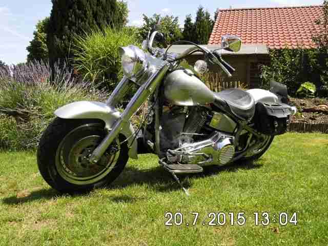 Harley Davidson Fat Boy Grey Ghost