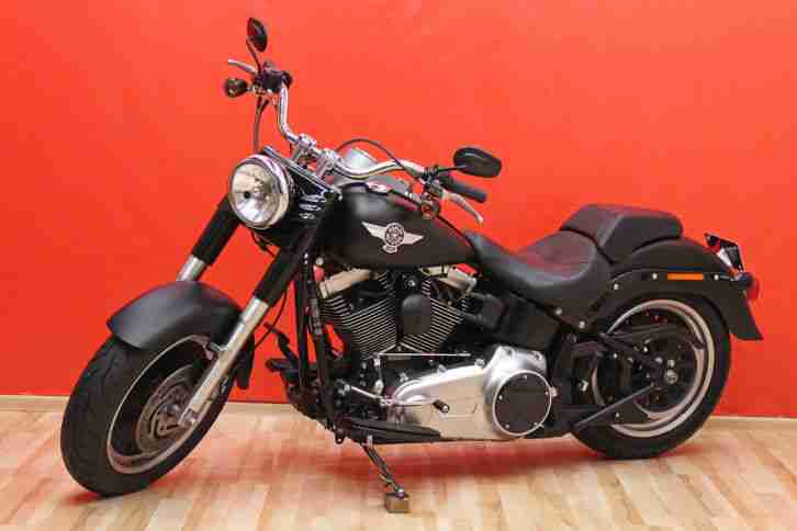 Harley Davidson Fat Boy Lo 103` FLSTFB 2012 Softail Top Zustand Twin Cam Bober