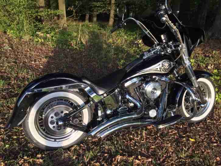 Harley Davidson Fat Boy Neuaufbau 2014 Old School Hammer!!!