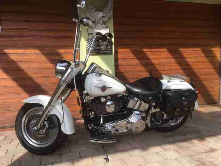 Harley Davidson Fatboy VERGASER !!! mit Penzl Auspuff und vielen Extras !