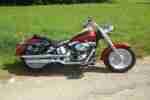 Harley Davidson Fatboy rotmetallic