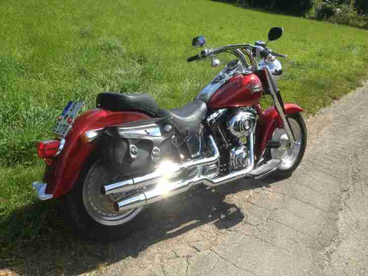 Harley-Davidson Fatboy rotmetallic-Glitzerlack