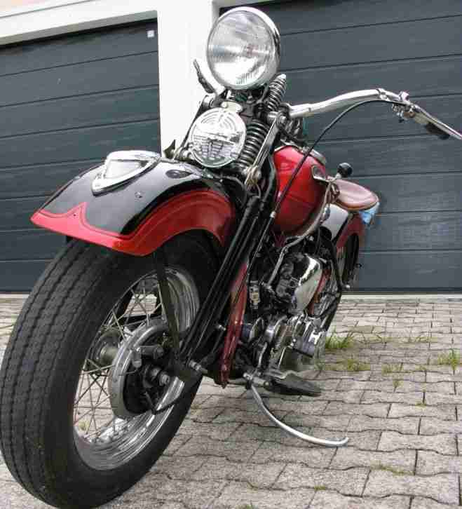 Harley Davidson - Flathead WL 750 Bj. 1942 - authentischer Oldtimer