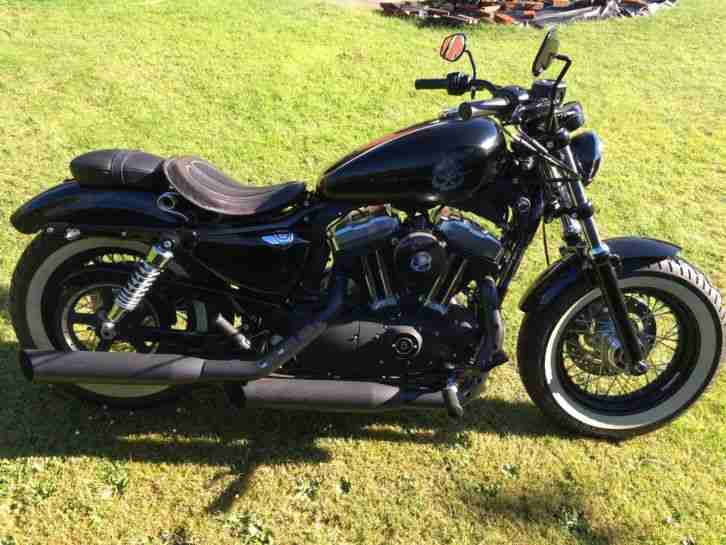 Harley Davidson Forty eight old school Umbau Bj;3/2012 KM;6350